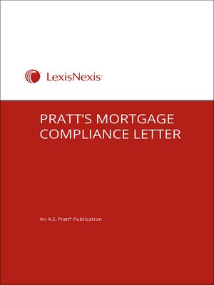 cover image of Pratt's Mortgage Compliance Letter
